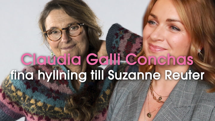 Hör Claudia Galli Conchas fina hyllning till Suzanne Reuter