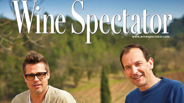Wine Spectator Tip: Pink Pointers (and Brad Pitt, too)
