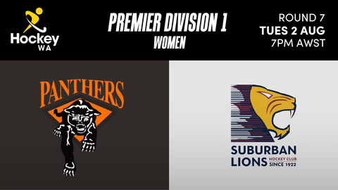 2 August - Hockey WA PL Womens  - RD 7 - Vic Park vs Lions