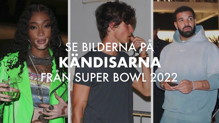 TV: Här är kändisarna som var på Super Bowl 2022