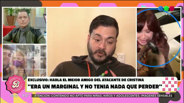 Habló un amigo de Sabag Montiel, el atacante de Cristina Kirchner: “Lamentablemente no ensayó antes”