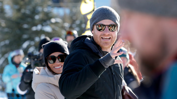 Duke and Duchess of Sussex hit ski slopes at Invictus Games in Canada