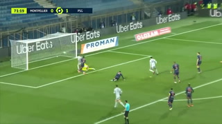 Loop. Gol de Messi en el PSG contra Montpellier
