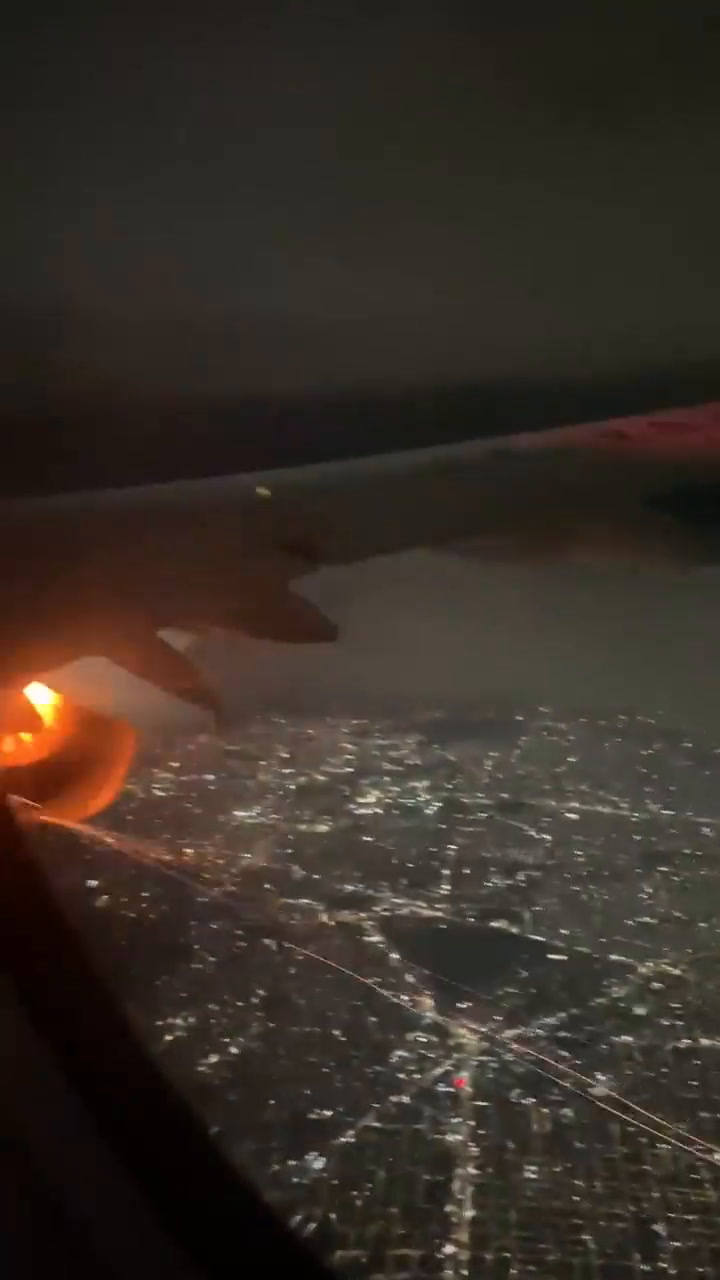 Una usuaria alertó en redes sociales sobre la falla de un avión que volaba a Los Ángeles