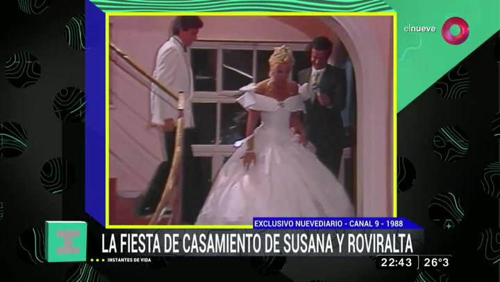 El lujoso casamiento de Susana Giménez y Huberto Roviralta