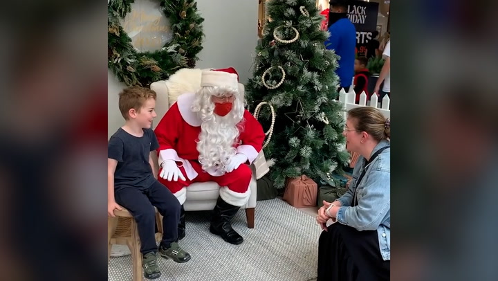 Santa asks mother if she can ‘fix’ her deaf child with surgery
