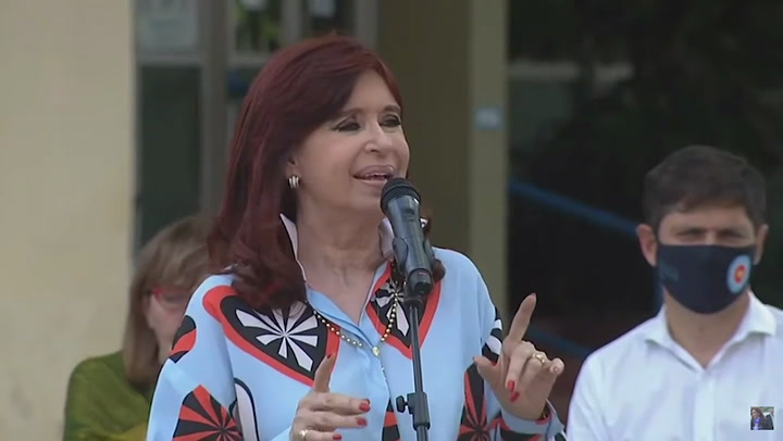 Cristina Kirchner: “No podemos pagar la deuda, no tenemos la plata”