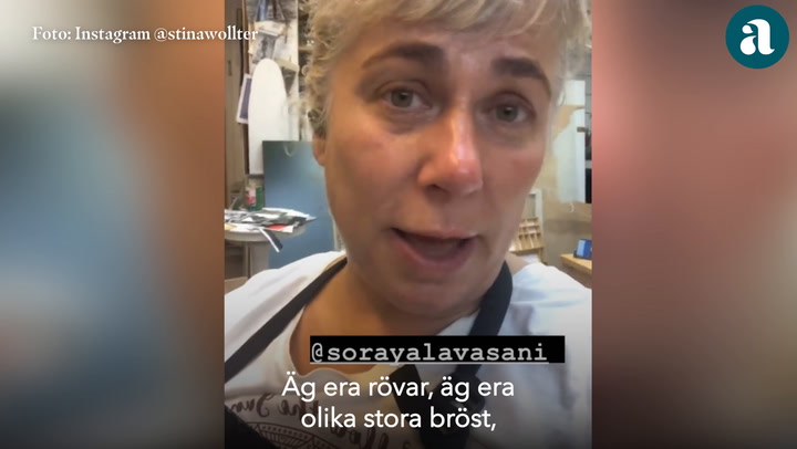 Stina Wollter efter vikthånet mot Soraya Lavasani: Äg era rövar!