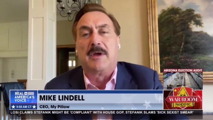 Mike Lindell threatens Dominion despite law suit against him