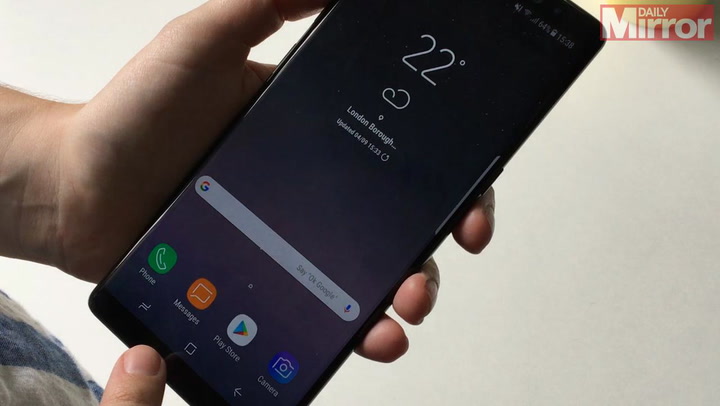 A look at the new Samsung Galaxy Note 8