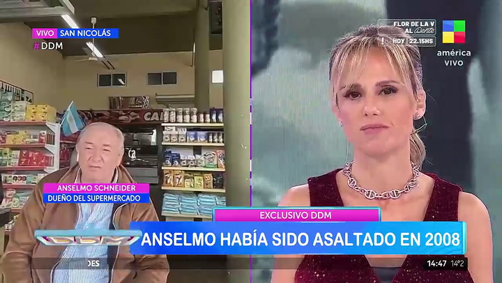 Anselo fue víctima de un saqueo en su supermercado de San Nicolás