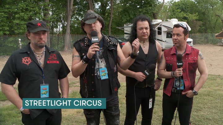 Streetlight Circus Give Festival Tips at Rock 'N Derby 2016