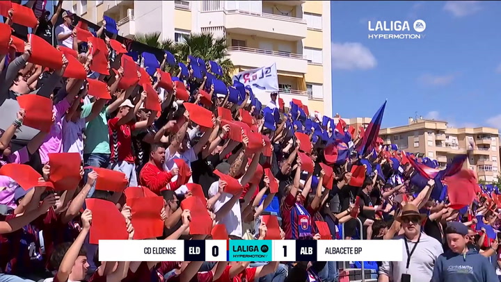 Eldense 0-1 Albacete: resumen y goles | LaLiga Hypermotion (J36)