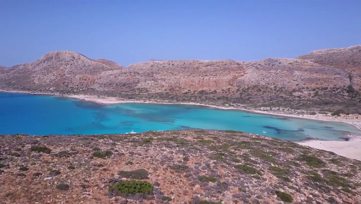 Balos: Paraíso terrenal en Grecia - Fuente: YouTube