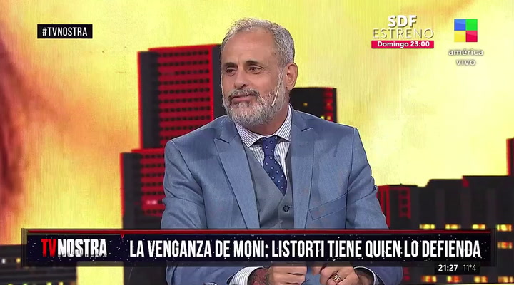 TV Nostra: el inesperado cruce entre Diego Ramos y Ángela Lerena - Fuente: América TV