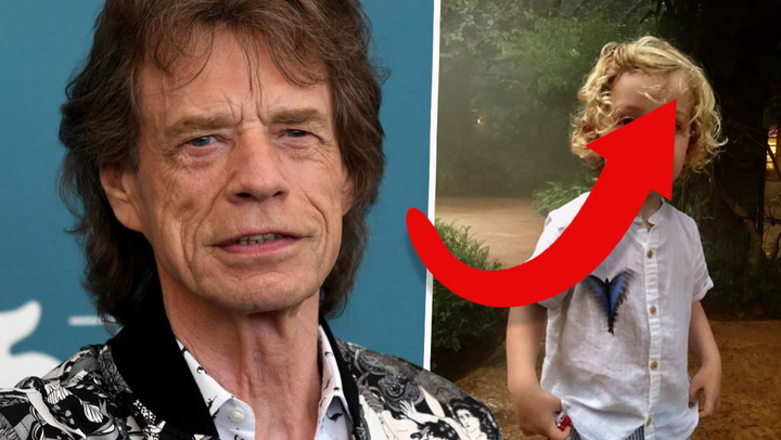 Mick Jaggers 3-årige son en kopia av sin pappa