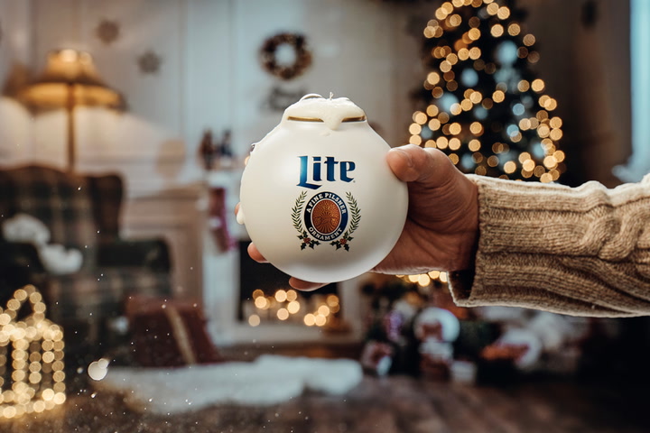 Miller Lite Sells Six-Packs of Drinkable Beer Ornaments