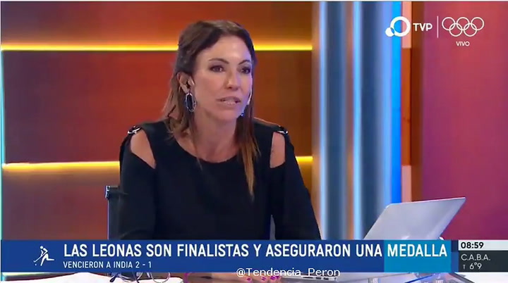Magui Aicega se quebró en vivo tras el triunfo de Las Leonas:  'Estoy muy emocionada'