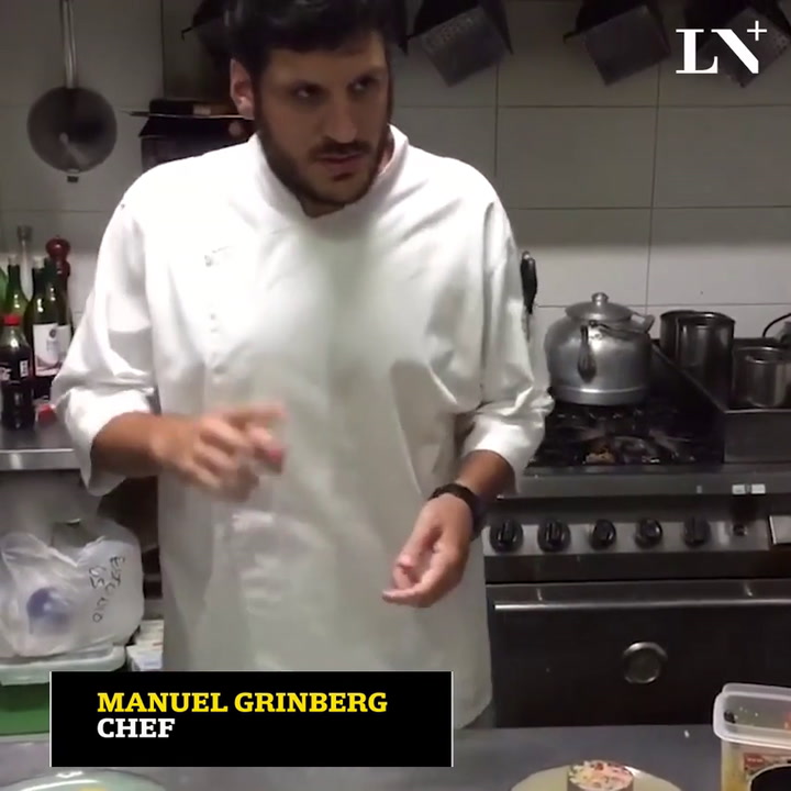 Manuel Grinberg el chef que cocina jabalí y panceta braseada
