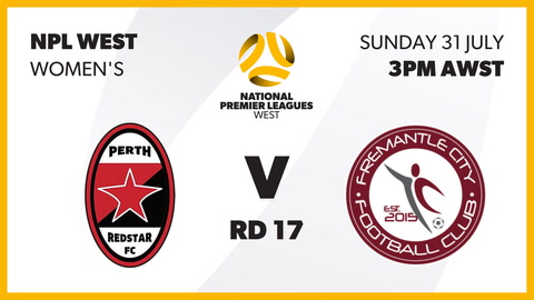 Perth RedStar FC - WA Women v Fremantle City FC - WA Womens