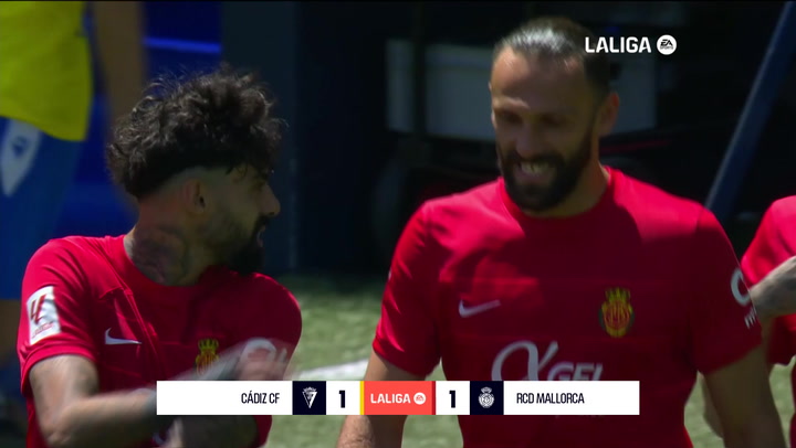 Cdiz C.F 1-1 RCD Mallorca: resumen y goles | LaLiga EA Sports (J33)