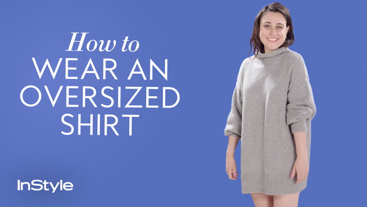 How To Wear Shirt Under a Dress Like a Cool Girl