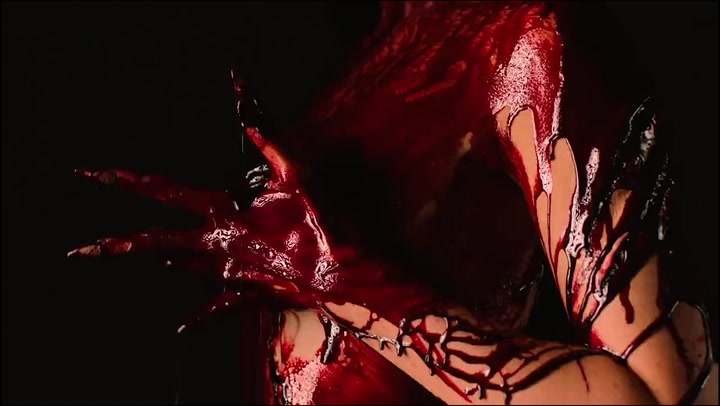 Nude Kylie Jenner references Freddy Krueger in blood-soaked cosmetics advert