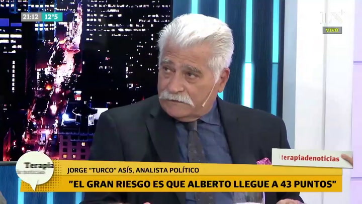 Turco Asís: 'Alberto todavía no superó su condición de operador'