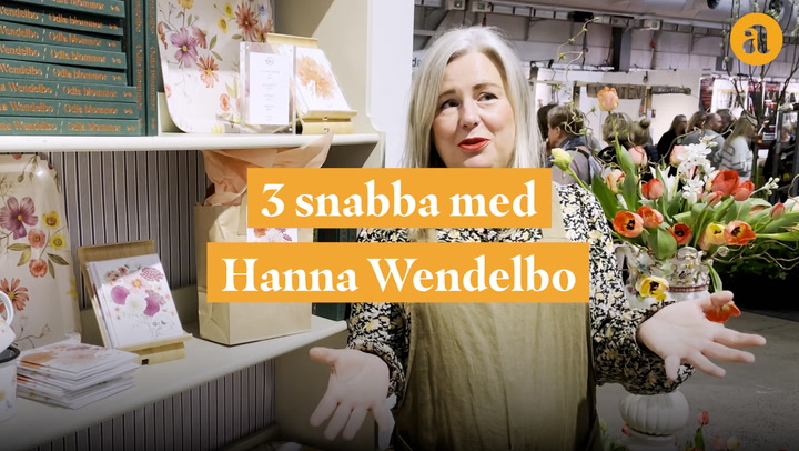 3 snabba med Hanna Wendelbo