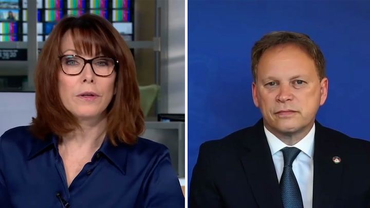 'Do you think it is funny?': Grant Shapps and Kay Burley clash over Mark Menzies scandal