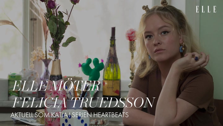 ELLE möter Felicia Truedsson – aktuell som Katja i serien Heartbeats