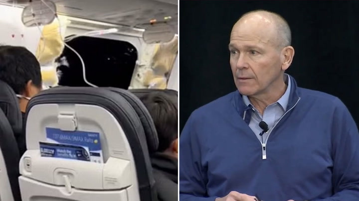 Boeing CEO thanks Alaska Airlines pilots for landing plane 'in scary circumstances' after blowout