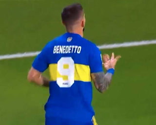 Benedetto, el goleador de Boca Campeón