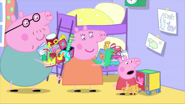 Caja de juguetes Peppa Pig! - Fuente: Youtube