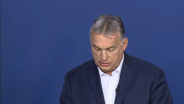 Orbán Viktor a hatpontos gazdaságvédelmi akciótervről