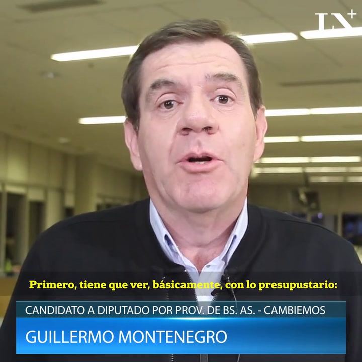 Elecciones 2017: cuál será el primer proyecto de ley de Guillermo Montenegro si llega al Congreso