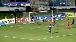 Luis Vega aumenta la goleada 3-0 en favor de Motagua