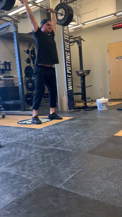 Power Clean and Jerk (Test Video)