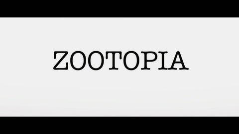 Zootopia- Trailer No. 1