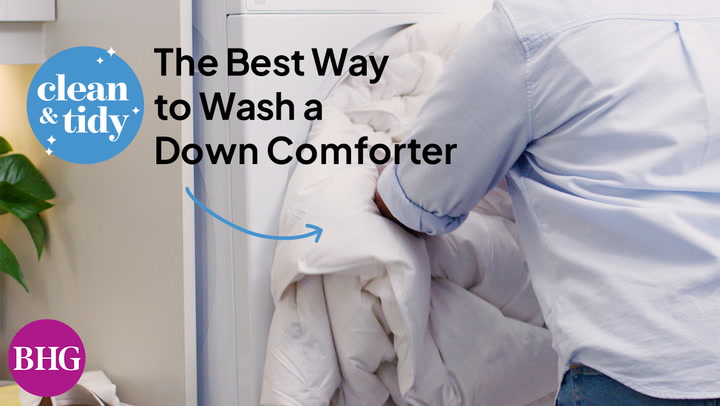 How to Wash a Down Comforter and Other Down-Filled Items