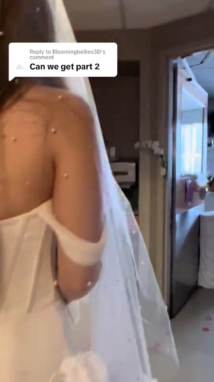 Una mujer se casó en el hospital para contar con la presencia de su papá