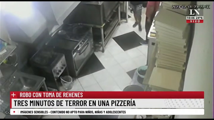 González Catán: robo y minutos de terror en una pizzería, 'Los ladrones sabían dónde estaba todo'