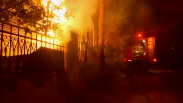 Incendio forestal en Grecia: al menos 50 muertos - Fuente: TW @elEconomistaes
