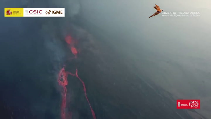 Qué nos dicen la lava y las cenizas sobre la evolución de una erupción volcánica