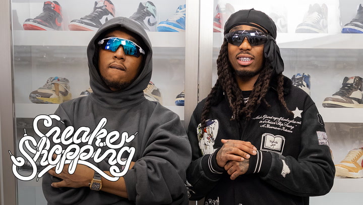 Quavo and Takeoff of the Migos go Sneaker Shopping with Complex’s Joe La Puma at Stadium Goods in New York City and talk about their love of 1985 Air Jordan 1s, their thoughts on this year’s “Chicago” Air Jordan 1 retro, and the Louis Vuitton x Nike Air Force 1.

Looking for the best deal on a pair of sneakers?
