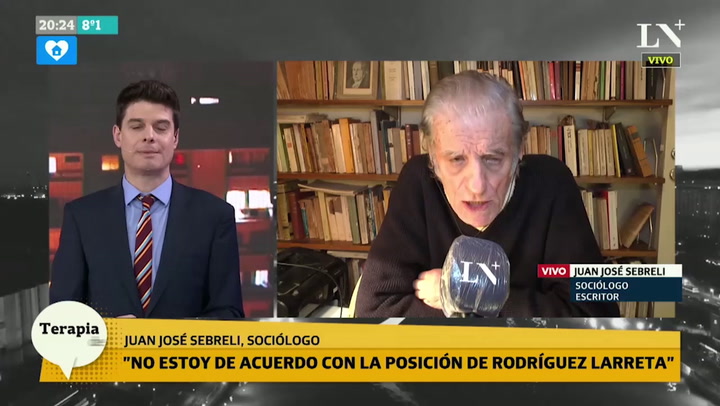 Juan José Sebreli: 'Alberto es un hombre sin principios'