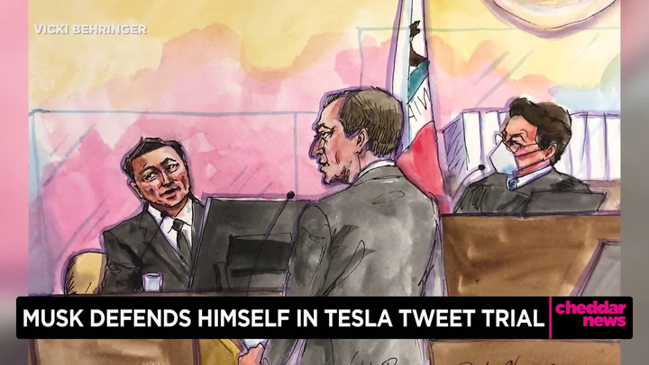 Elon Musk defends himself in lawsuit over Tesla tweet