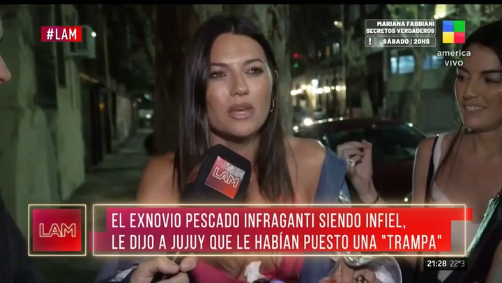 La reacción de Sofía Jujuy Jiménez al enterarse que su exnovio la engañó con cinco chicas