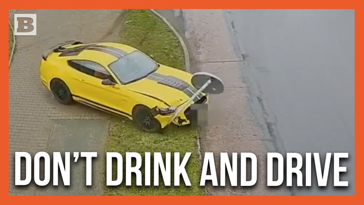 Drunk Driver Who Never Had a License Crashes Sports Car