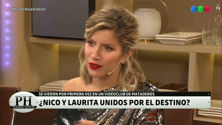 Laurita Fernández contó anécdotas de su romance con Nico Cabré - Fuente: Telefe